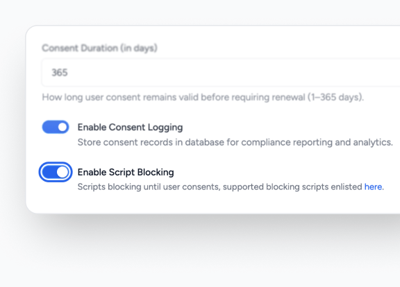 SureCookie – Privacy-First Cookie Consent for WordPress how it works step image 4