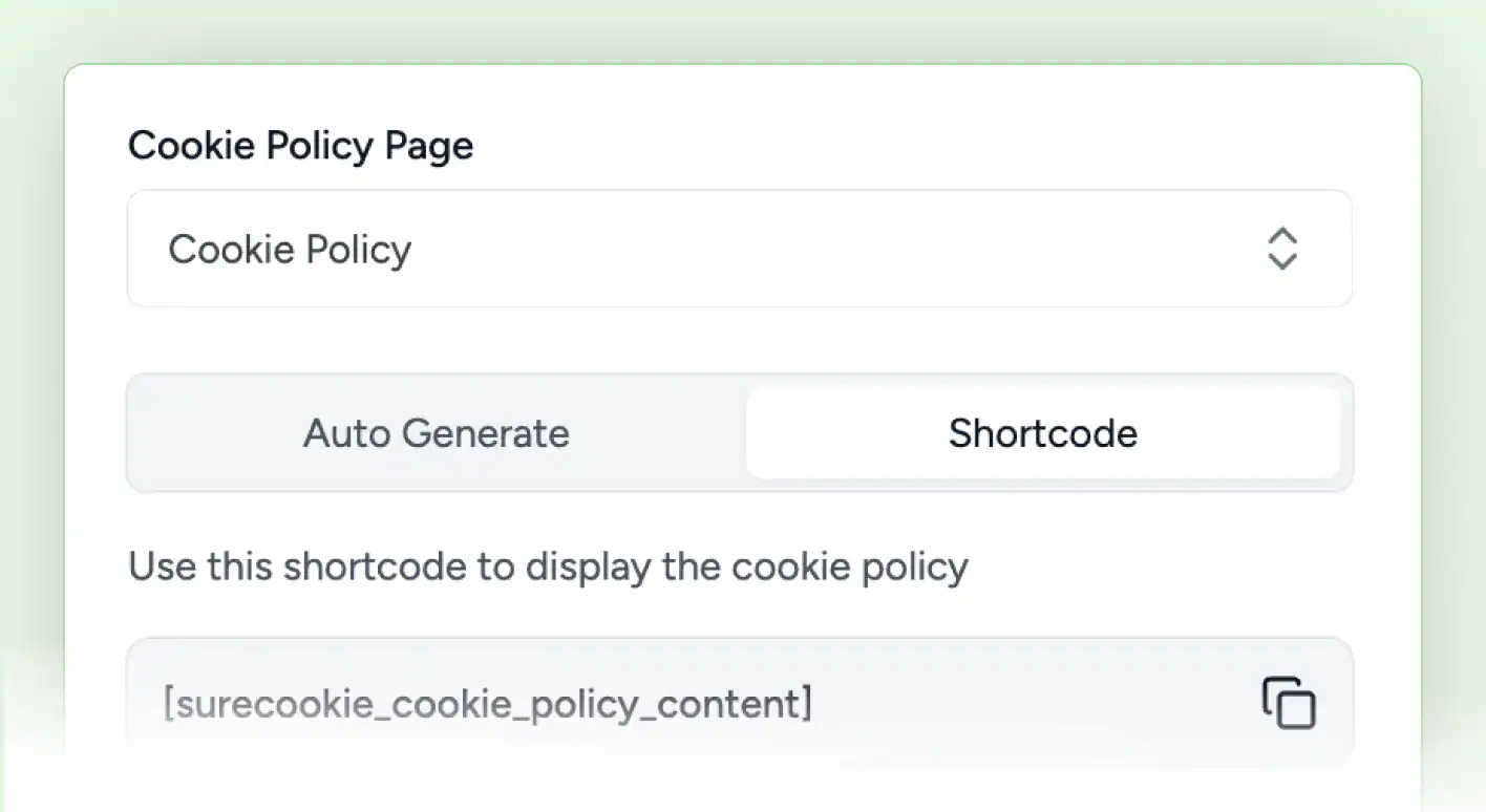 short code