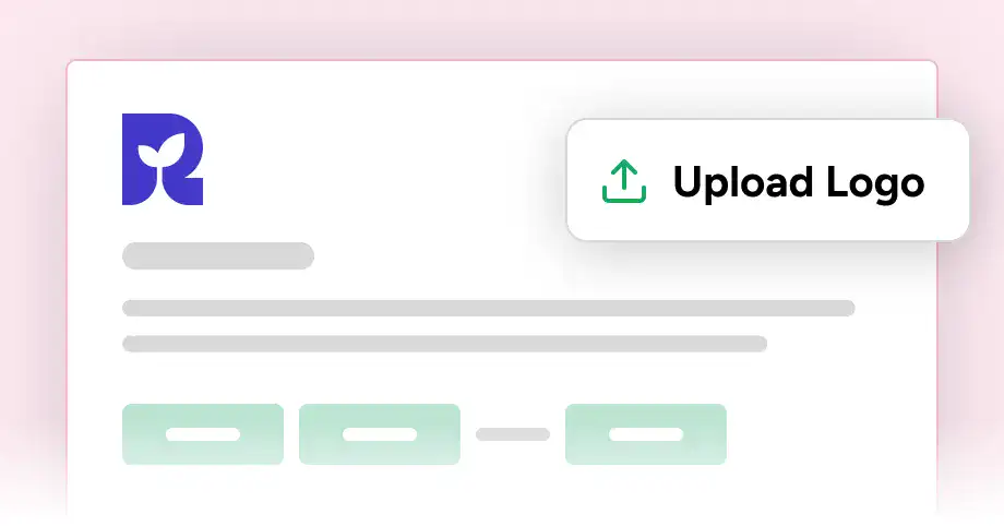 Home upload logo