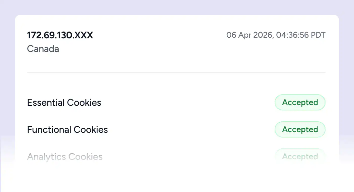 Cookie consent: essential, functional