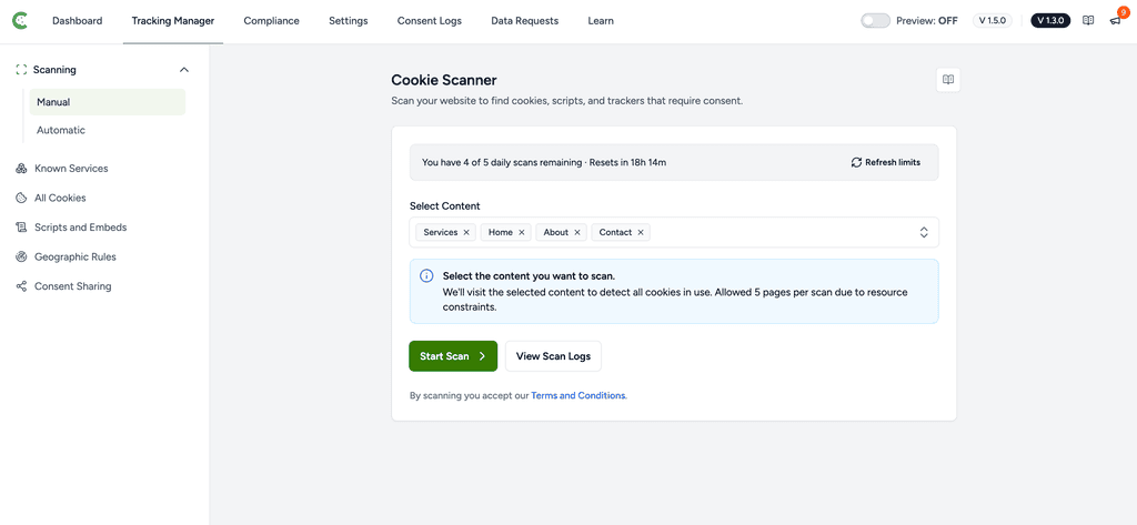 Why Some Cookies Aren't Detected Cookie scanner scan options