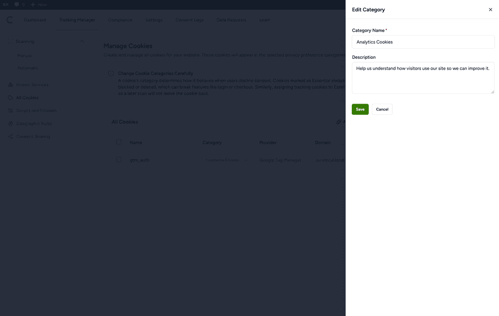 Banner Text in the Wrong Language (WPML, Polylang, and Locales) Edit analytics cookie category